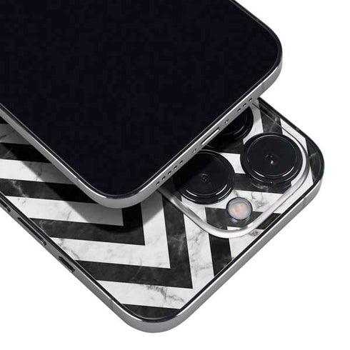 Chevron Marble iPhone 14 Pro Skin